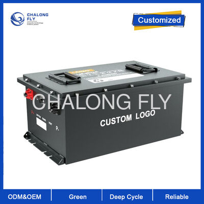 48V 400Ah Lithium-Eisenphosphat-Forklift-Batterie mit langem Zyklus und wartungsfreier Industriebatterie