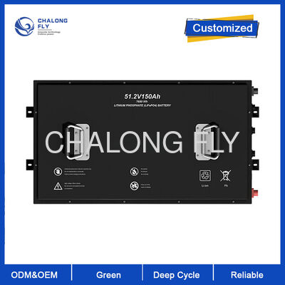 48V 100Ah LiFePO4 Golfkarrenbatterie mit 6000 Zyklen 2C Schnellladung und Smart BMS