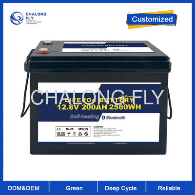 24V 300Ah LiFePO4 RV Lithiumbatterie mit 7680Wh hoher Kapazität und 6.000 Zyklen IP65-bewertetes tragbares Energiespeichersystem