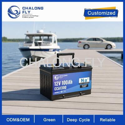 12V-Hoch-CCA-Natrium-Ionen-Starterbatterie für Autos, Lastwagen und schwere Geräte